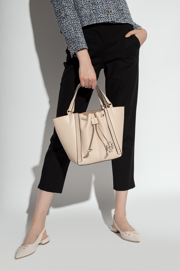 Furla logo leather tote bag | IetpShops® | Buy High | End Shoulder 